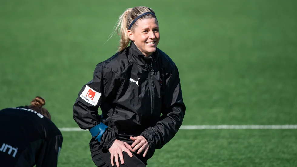 Olivia Schough har bytt från Djurgården till Rosengård inför årets säsong i damallsvenskan.