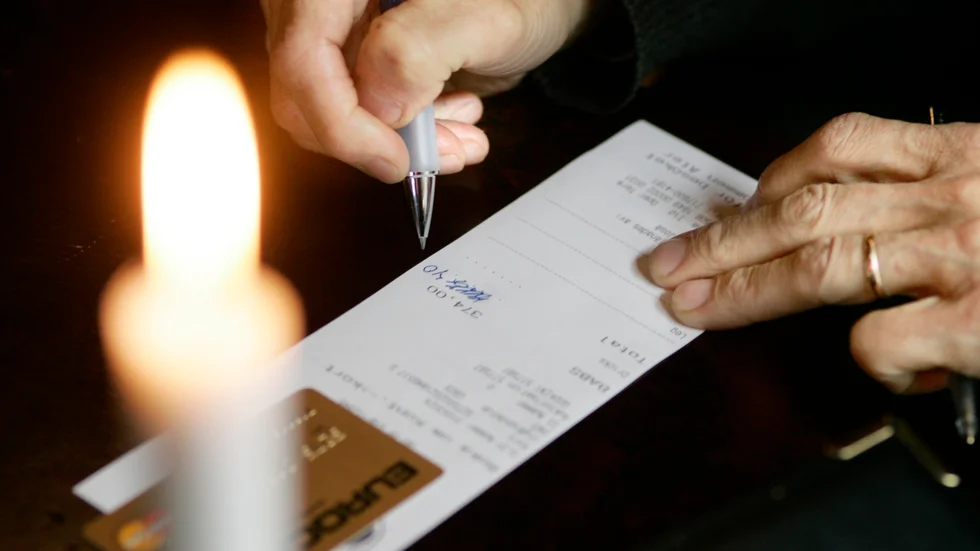 Dricksa? Bara om du vill visa särskild uppskattning menar ledarksribenten. 
