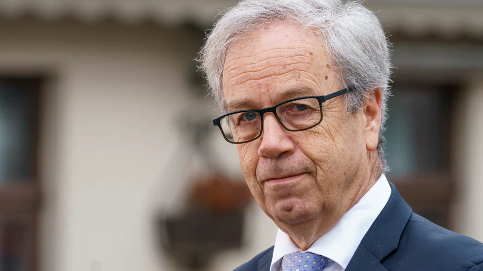 Norges centralbank, med chefén Øystein Olsen, höjer styrräntan till 0,25 procent i Norge. Arkivbild.