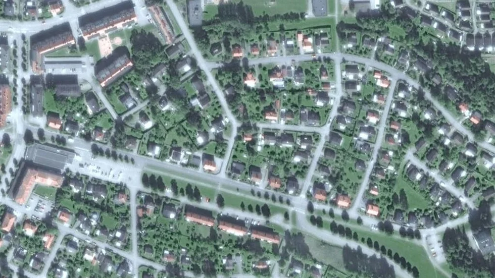 Området kring Ängsvägen 11