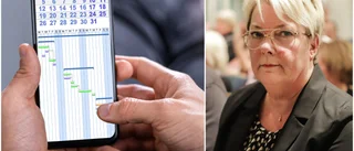 Hon varnar för "hälsosamma" scheman: "Mycket protester"