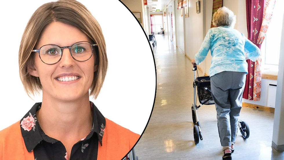 Fridha Söderqvist är verksamhetschef för äldreomsorgen i Eskilstuna kommun. Ett boende har nyligen haft två fall av covid-19 bland de vaccinerade brukarna.