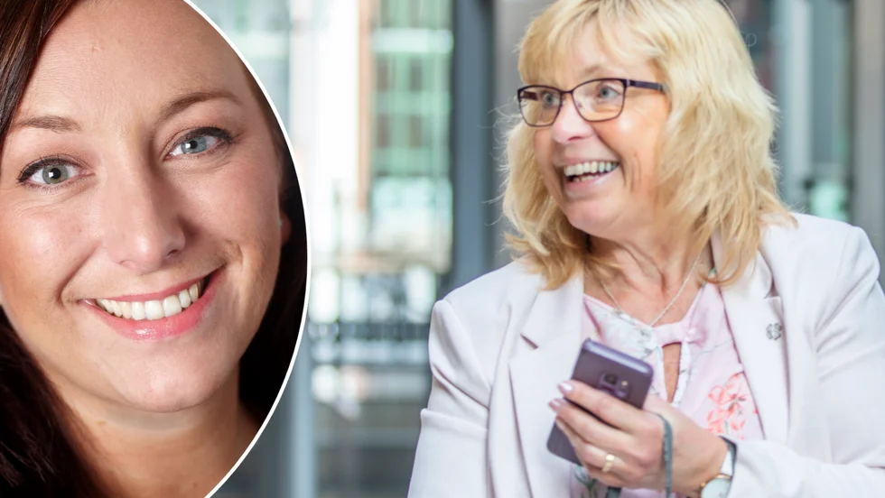 Karin Bill och Eva Nypelius går nu vidare med varumärkesarbetet och den nya plattformen.