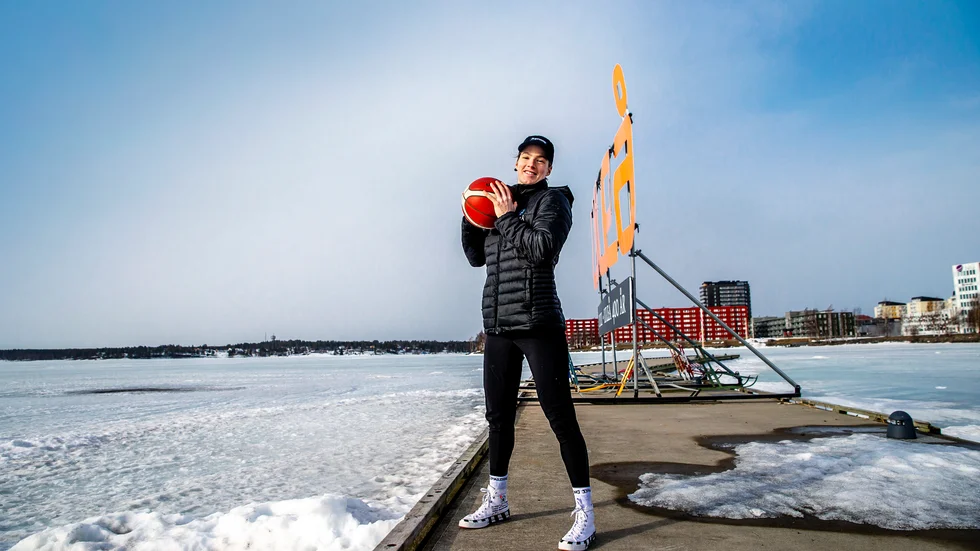 Maggie Lucas är en av Luleås viktigaste spelare i slutspelsstriden mot Umeå Basket.