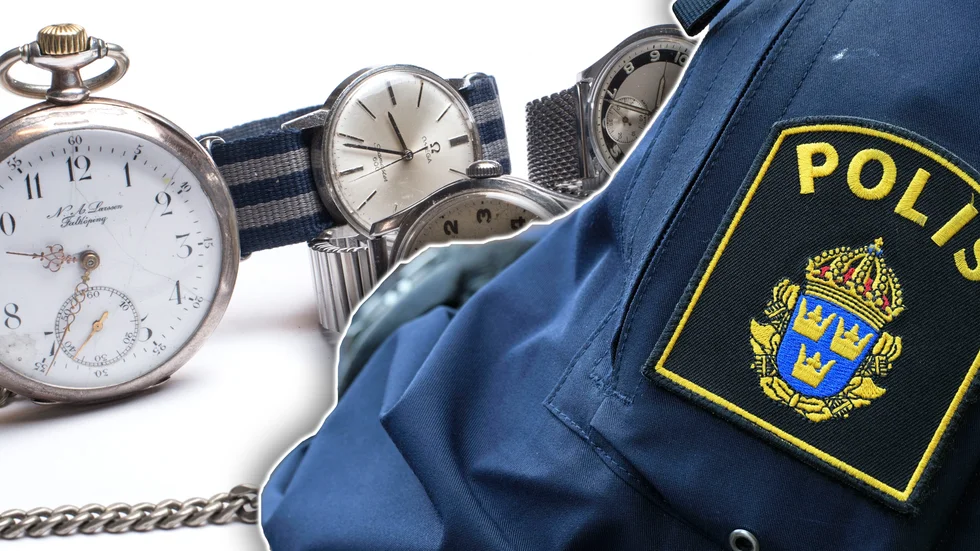 ”Det visar sig att någon eller några personer har brutit sig in genom taket och tillgripit klockor till ett högt värde, uppskattningsvis rör det sig om miljonbelopp och tusentals klockor”, uppger polisen.