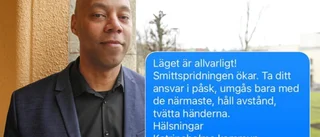 Påsk-oro bakom kris-sms: "Läget är allvarligt"