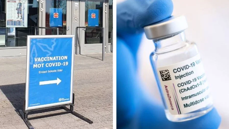 Astra Zenecas vaccin stoppades tillfälligt efter ett beslut av Folkhälsomyndigheten. 