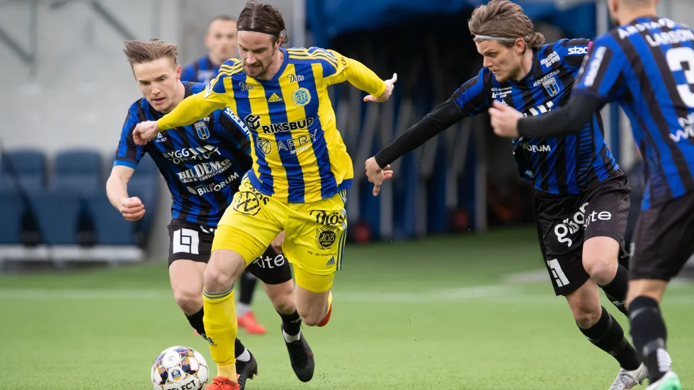 Sirius hade bra koll på Sundsvallsstjärnan Linus Hallenius.