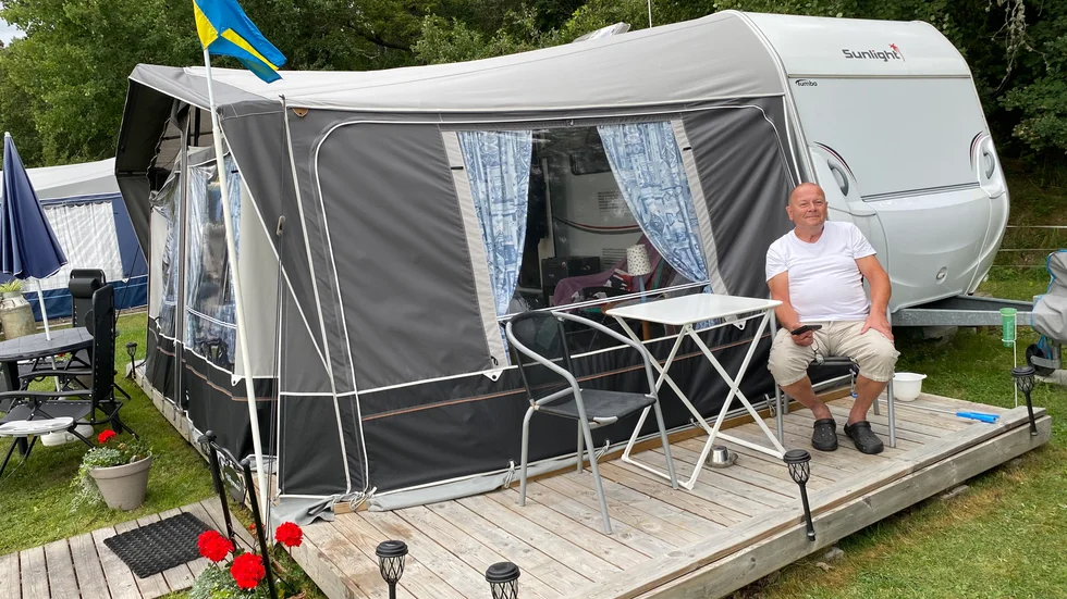 Ingemar Lindgren känner sig lugn och trygg i Fjällnora. Men att det två gånger påträffats döda personer här är konstigt, tycker han. "GW säger ju att man inte ska tro på tillfälligheter".