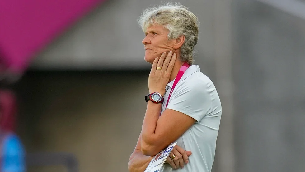 Pia Sundhage planerar att avsluta karriären efter OS 2024. Arkivbild.