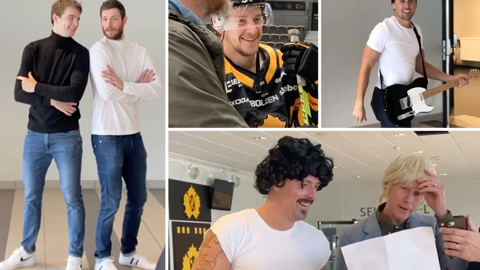 Norran dokumenterade bakom kulisserna från den nya hockeybilagan.