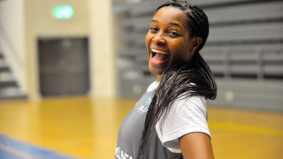 Bria Goss har anlänt till sitt nya lag Luleå Basket och det är en livsglad, nyfiken och öppen 29-åring som mästerklubben har värvat.
