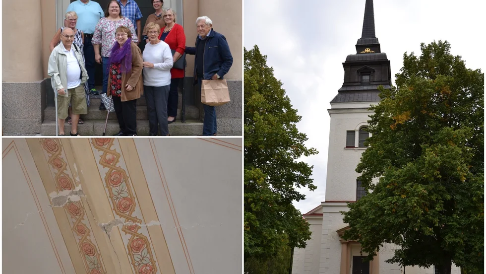 Kyrkorådet i Skärkind vill se reparationerna ta fart, så att kyrkan kan öppna igen för allmänheten.