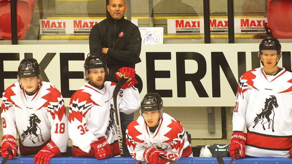 Tony Zabel i matchen mot Troja-Ljungby.