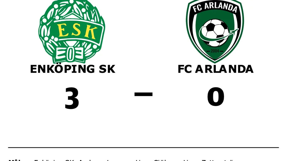 Enköpings SK FK vann mot FC Arlanda