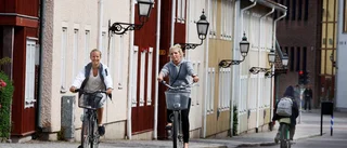 Pengaregn över cykelstaden