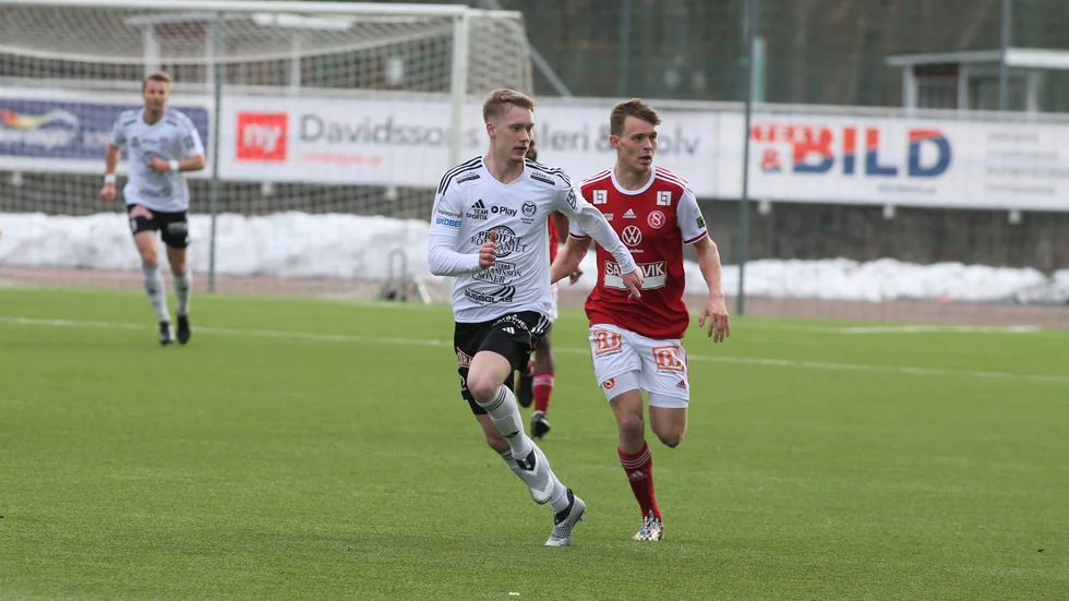 Axel Qvist är inne på sin femte säsong i Maifs A-lag. Under årens lopp har det mest blivit inhopp men i år har han fått starta allt oftare. 