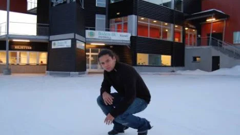 Alexandre Morfaw spelar med BBK 2009.