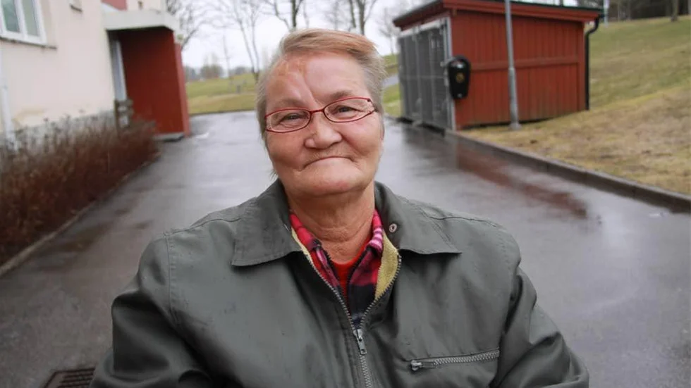 Giggi Bangelid kämpar för en bankfilial i Skänninge.