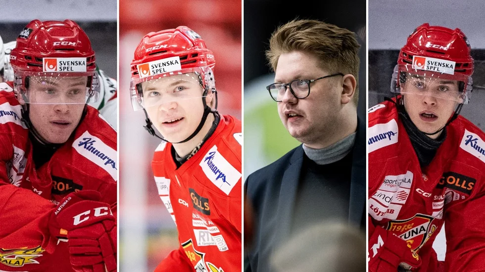 Jimmy Anderström har varit sportchef för Almtunas J20 och var med i båset under slutet. Spelare som Oskar Asplund, William Proos och Valdemar Johansson har nu gjort sitt i juniorlaget.
