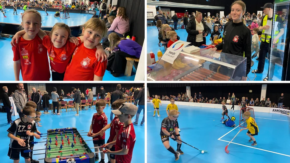 Solfjäderstadens IBK unga och lite äldre fick till en riktig påskfest i Radiomasten innebandy center på långfredagen. Radiomasten cup kom tillbaka, med spel på fem planer och med 48 deltagande lag.
