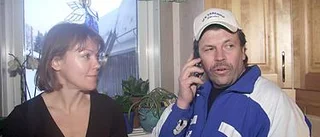 Hemma i Tärendö jublade familjen och vännerna över VM-guldet