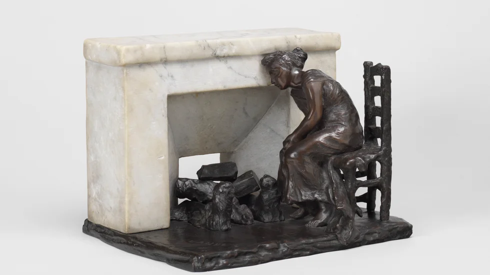 Camille Claudels "Dröm vid brasan".