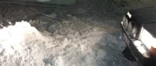 En snöplig skada