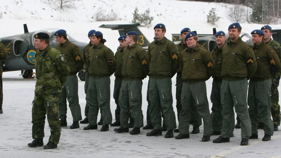 Så här såg det ut på Malmen på torsdagen. 22 piloter är flygfärdiga.