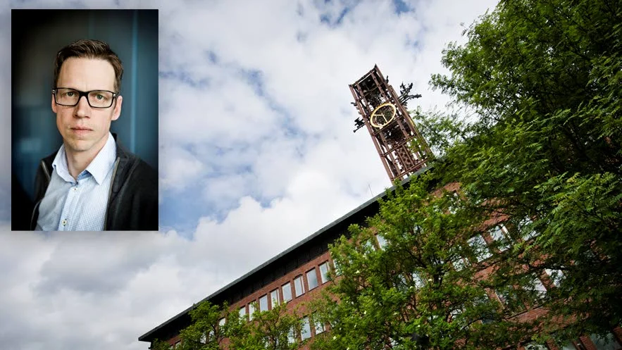 OLIKA SAKER. LKAB:s informationschef Anders Lindberg menar att kommunens arbete med detaljplaner inte bör användas i en politisk diskussion mellan Kiruna kommun och regeringen.