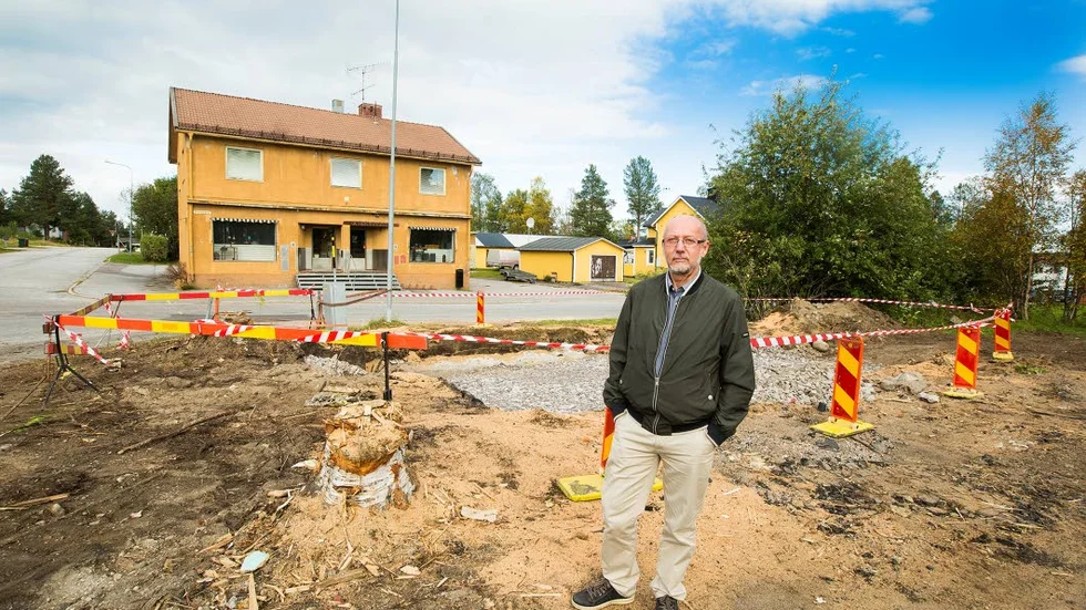 NYTT PROJEKT. ”Vi kan inte vänta”, säger Claes Markusson, vd på Jokkmokkshus AB.