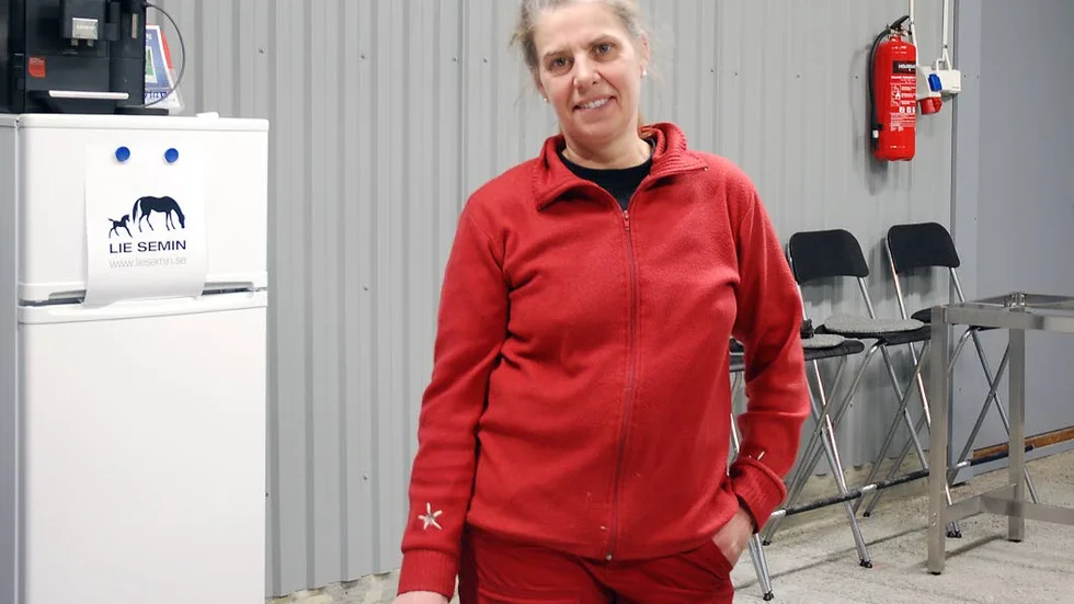 I dagsläget driver Monica Lierud seminstationen Lie Semin i Boden. 