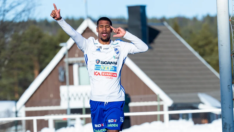 Kenedy Santos gjorde mål igen. Det räckte inte för IFK Luleå.