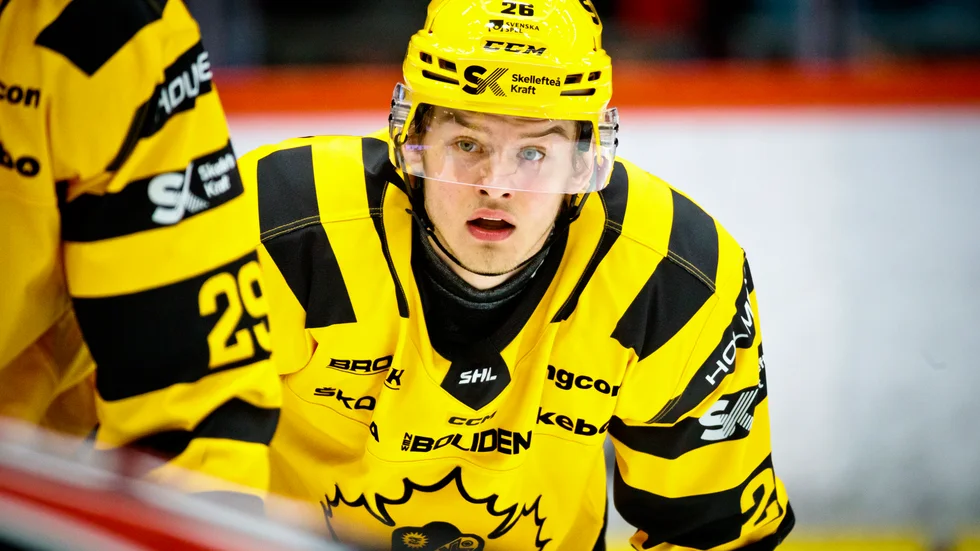 Simon Robertsson var tillbaka i Skellefteå AIK i semifinal två – men det var med en bitter eftersmak.