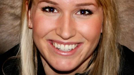 Glad - trots den väntande  mardrömmen. Magdalena Pajala ska ta kampen mot mjölksyran.