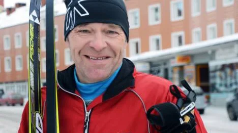 Sven-Erik Fjellborg, Jukkasjärvi IF, tog två guld under veteran-SM i Garphyttan. =m två veckor väntar veteran-VM i Italien.