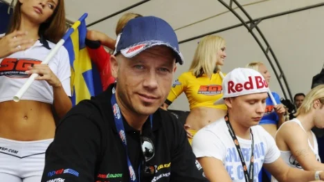 MÅLILLA  20100814 : Nicki Pedersen Danmark    Speedway Grand Prix på Lördags kvällen  i Målilla    Foto: Mikael Fritzon / SCANPIX / kod 62360