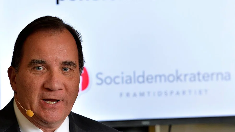Dribblar. Stefan Löfven leker med begreppen tills de gynnar hans sak.