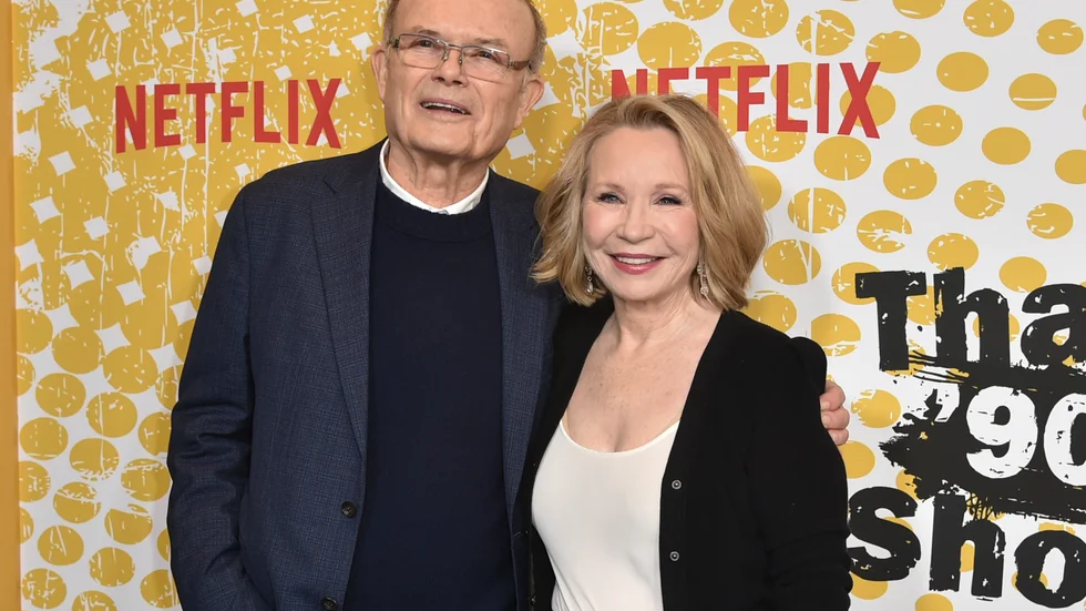 Kurtwood Smith och Debra Jo Rupp har spelat Red och Kitty Forman i både "That '90s Show" och "That 70's show". Arkivbild.