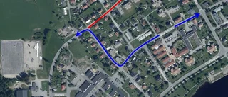 Skolgatan stängs av på grund av ventilbyte