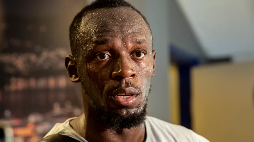Den forne sprintkungen Usain Bolt. Arkivbild.