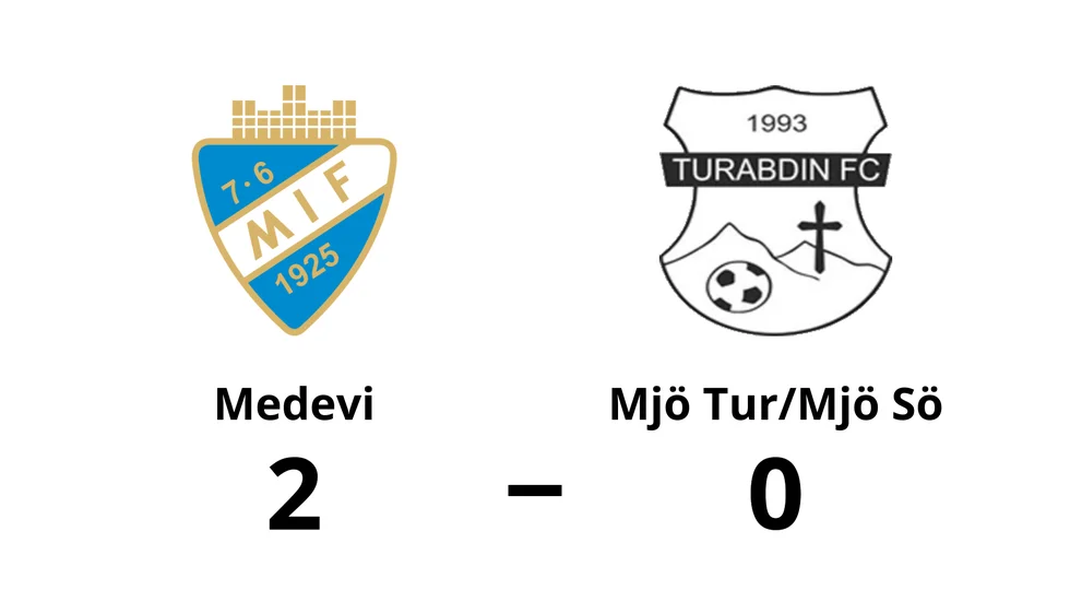 Medevi IF vann mot Mjölby Turabdin FC/Mjölby Södra IF B