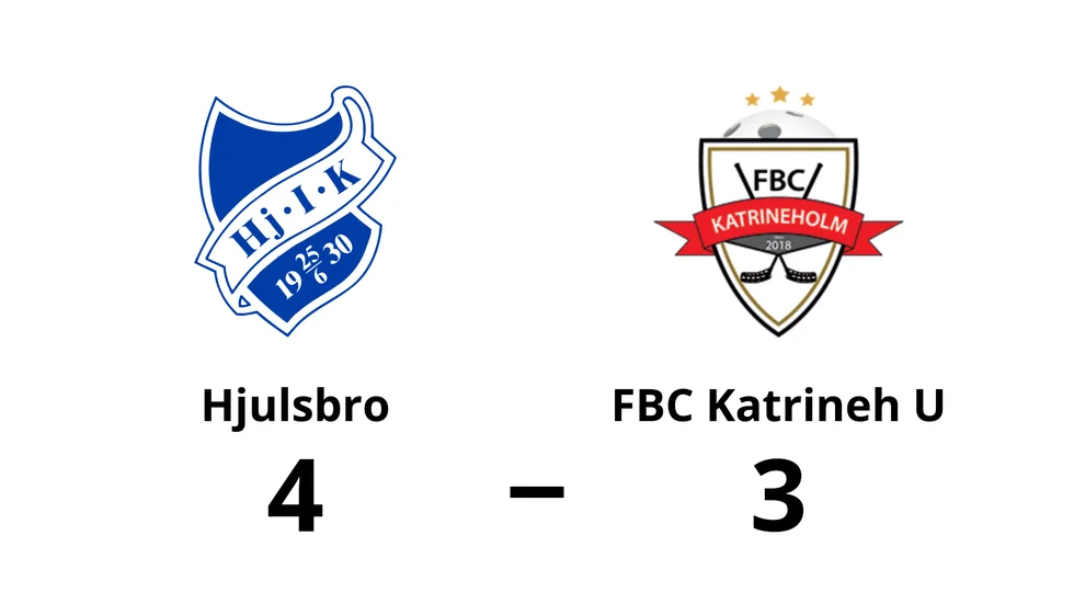 Hjulsbro IK vann mot FBC Katrineholm U-lag