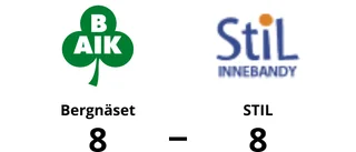Äntligen poäng för STIL mot Bergnäset