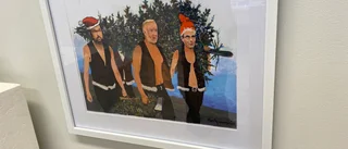 Trump och statsministern porträtteras på julsalongen