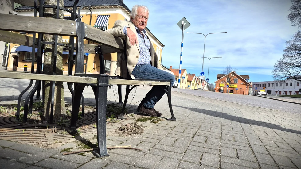 "En plats man helst skyndar förbi", tycker Mikael Sandström om Fiskartorget. Den här platsen är ett av två önskeprojekt han skulle vilja stötta med sin nyss bildade kulturfond. 