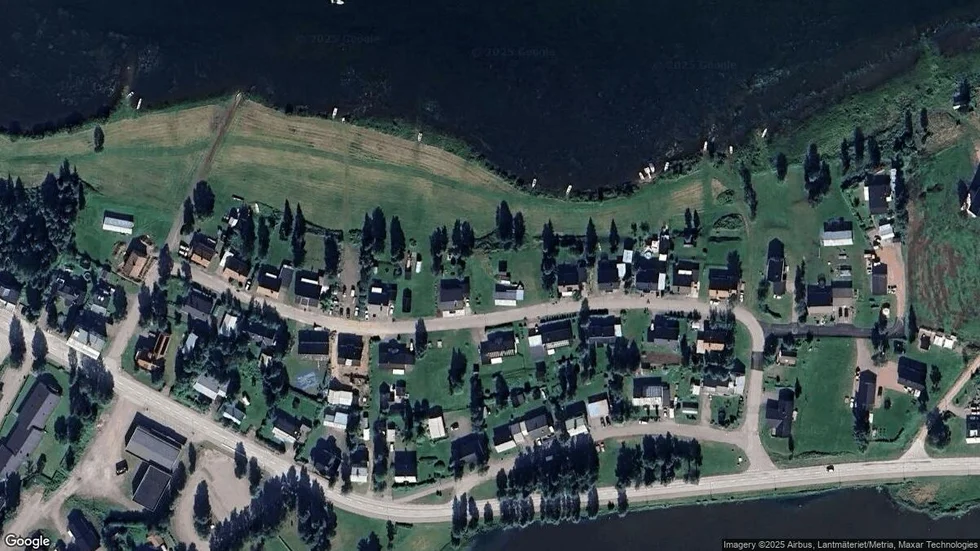 Området kring Strandvägen 21