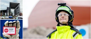 Sandra, 34, blev expert vid stålverket: "Många säkerhetsrisker"