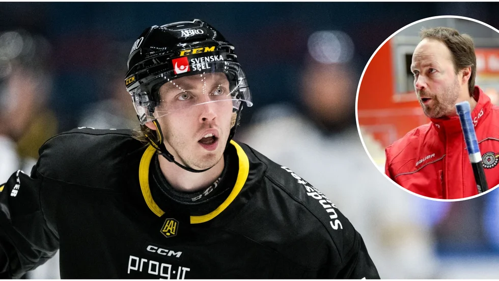Simon Åkerström och pappa Roger Åkerström.
