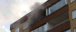 Lägenhet avspärrad efter brand – polisen misstänker brott